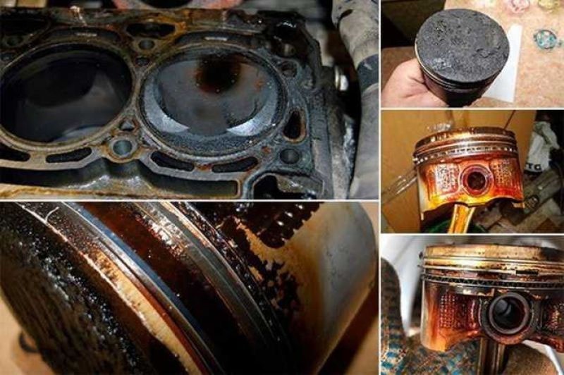 Залегли поршневые кольца