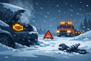 Зимние поломки автомобиля