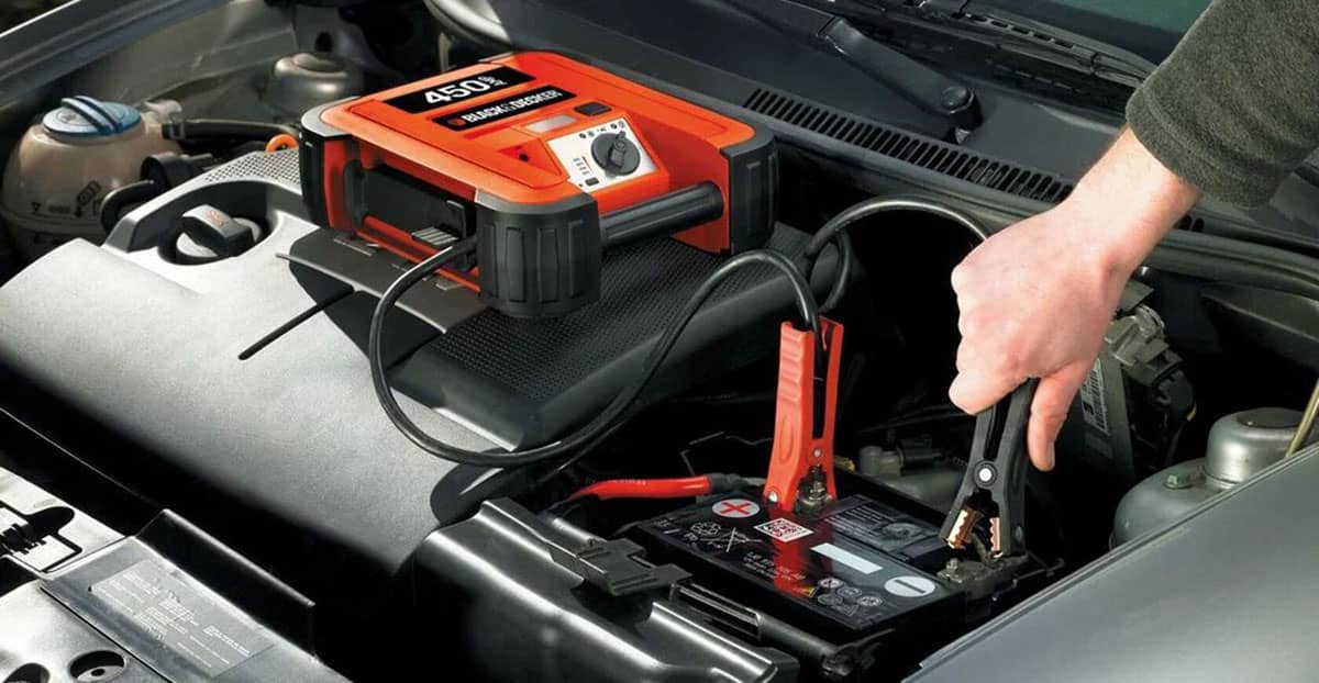 Разряженный аккумулятор